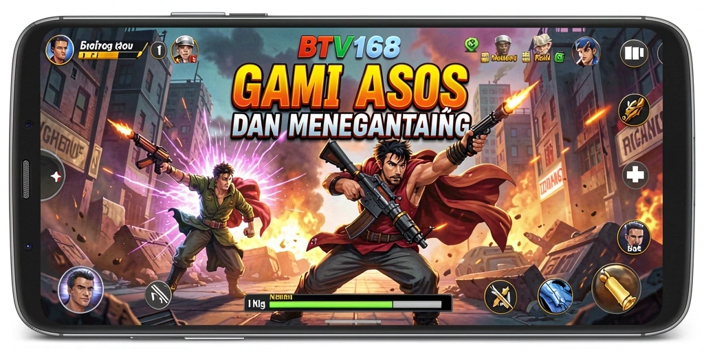 Tangkapan layar permainan BTV168 menunjukkan aksi menegangkan dan grafis yang memukau.