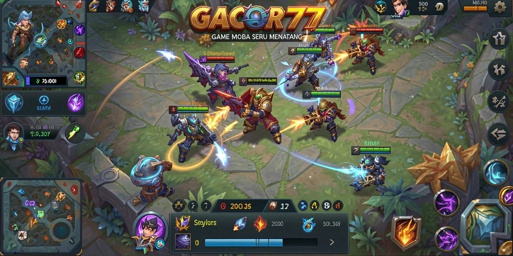Tampilan gameplay seru di GACOR777 dengan tindakan aksi yang menarik.
