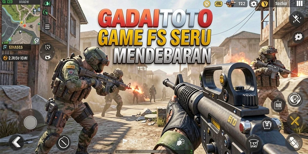 Screenshot menunjukkan aksi gameplay seru di GADAITOTO.