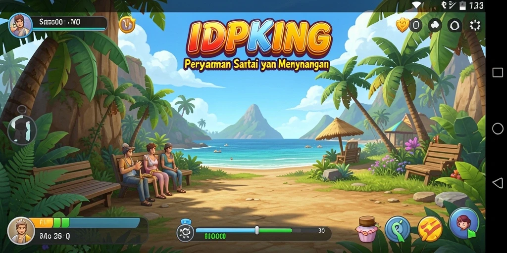 Tangkapan layar permainan IDPKING menampilkan gameplay yang menarik dan interaktif.