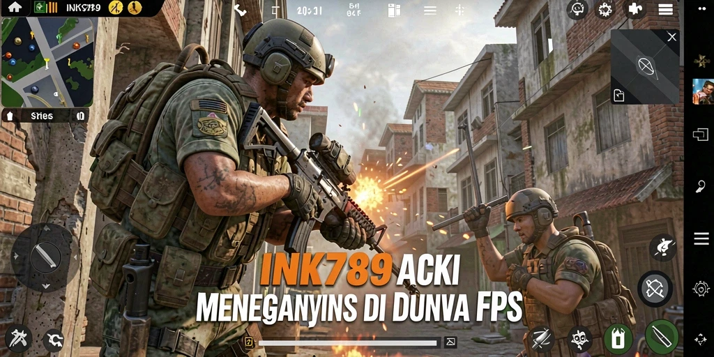 Tampilan gameplay INK789 yang memukau dan menegangkan.
