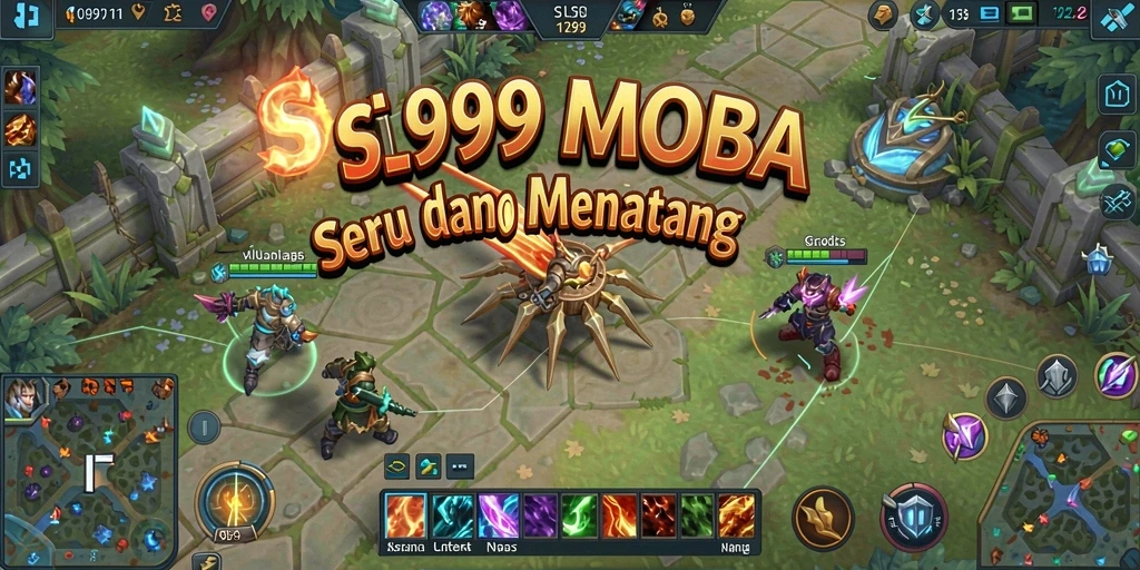 Tampilan action seru dari gameplay SL999 yang mendebarkan.
